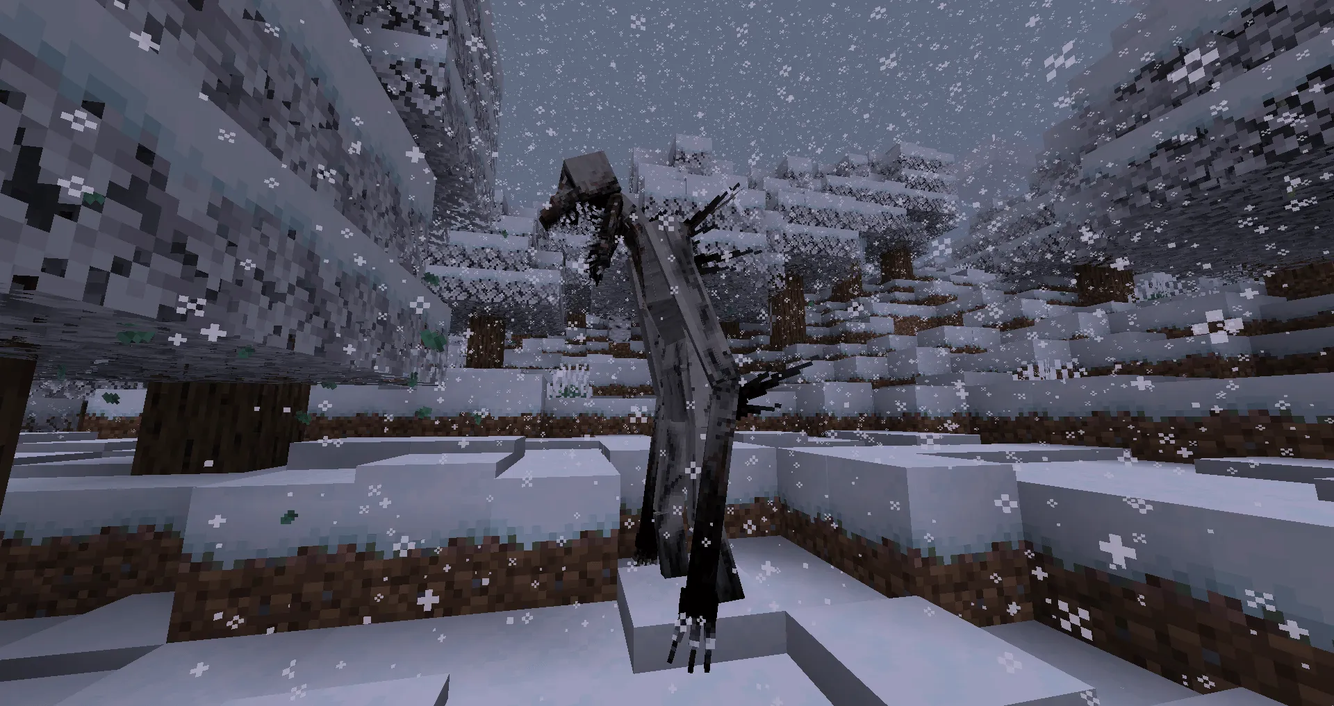 Mountains of Madness - A Terrifying Horror Experiance — скриншот 20 (Модпаки, Minecraft)