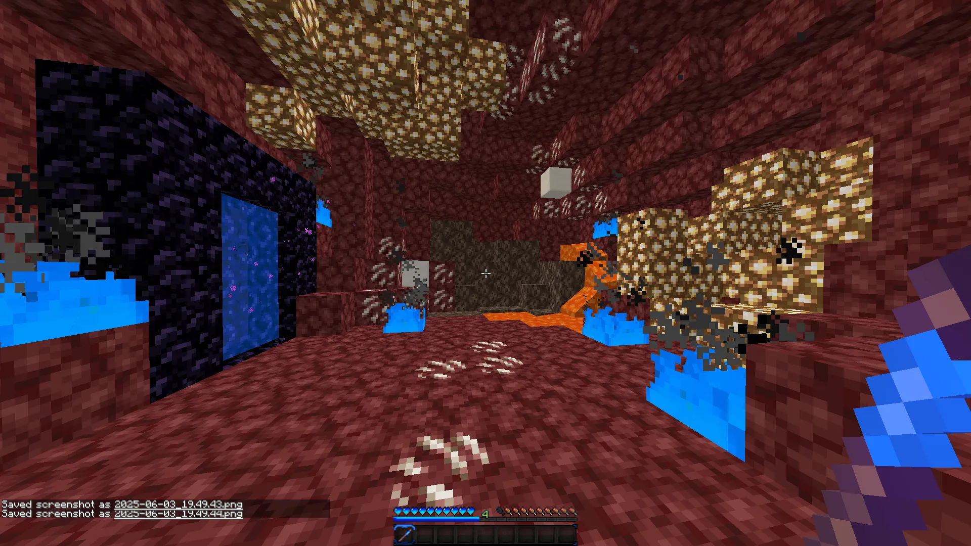 Blue PvP Texture pack 16x16 — скриншот 4 (Текстуры, Minecraft)