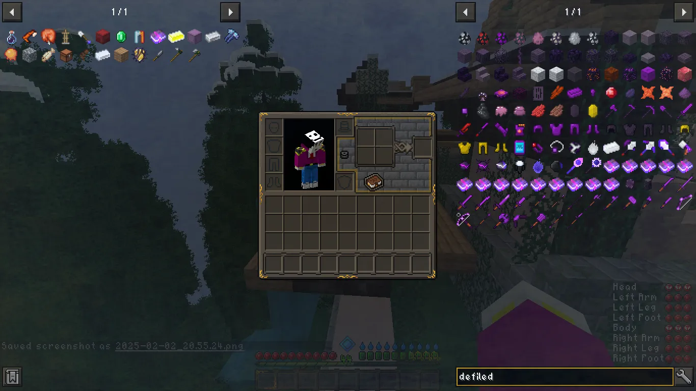 Stoneborn: RLCraft Edition, Текстуры, Minecraft