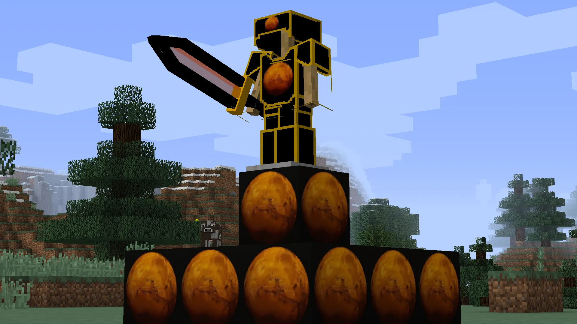 Mars Lucky Block !, Кастомизации, Minecraft