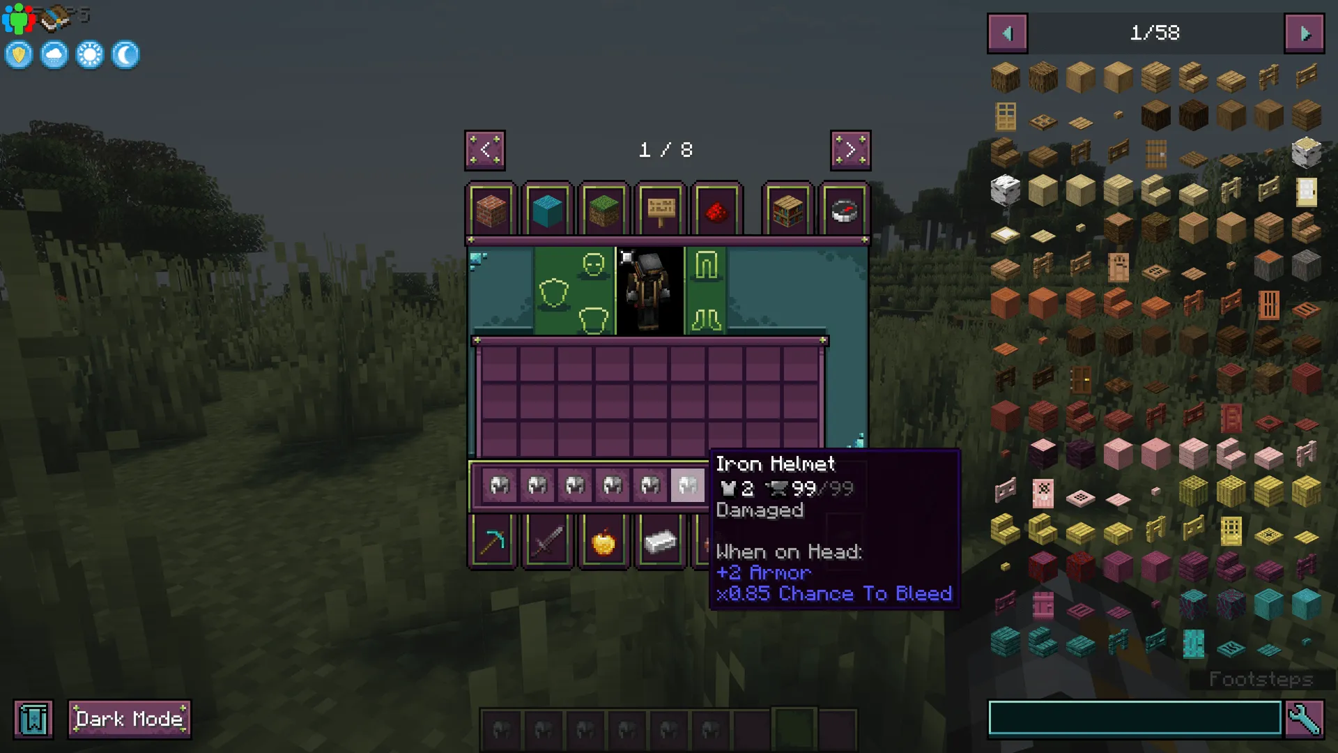 DurabilityRarity, Моды, Minecraft