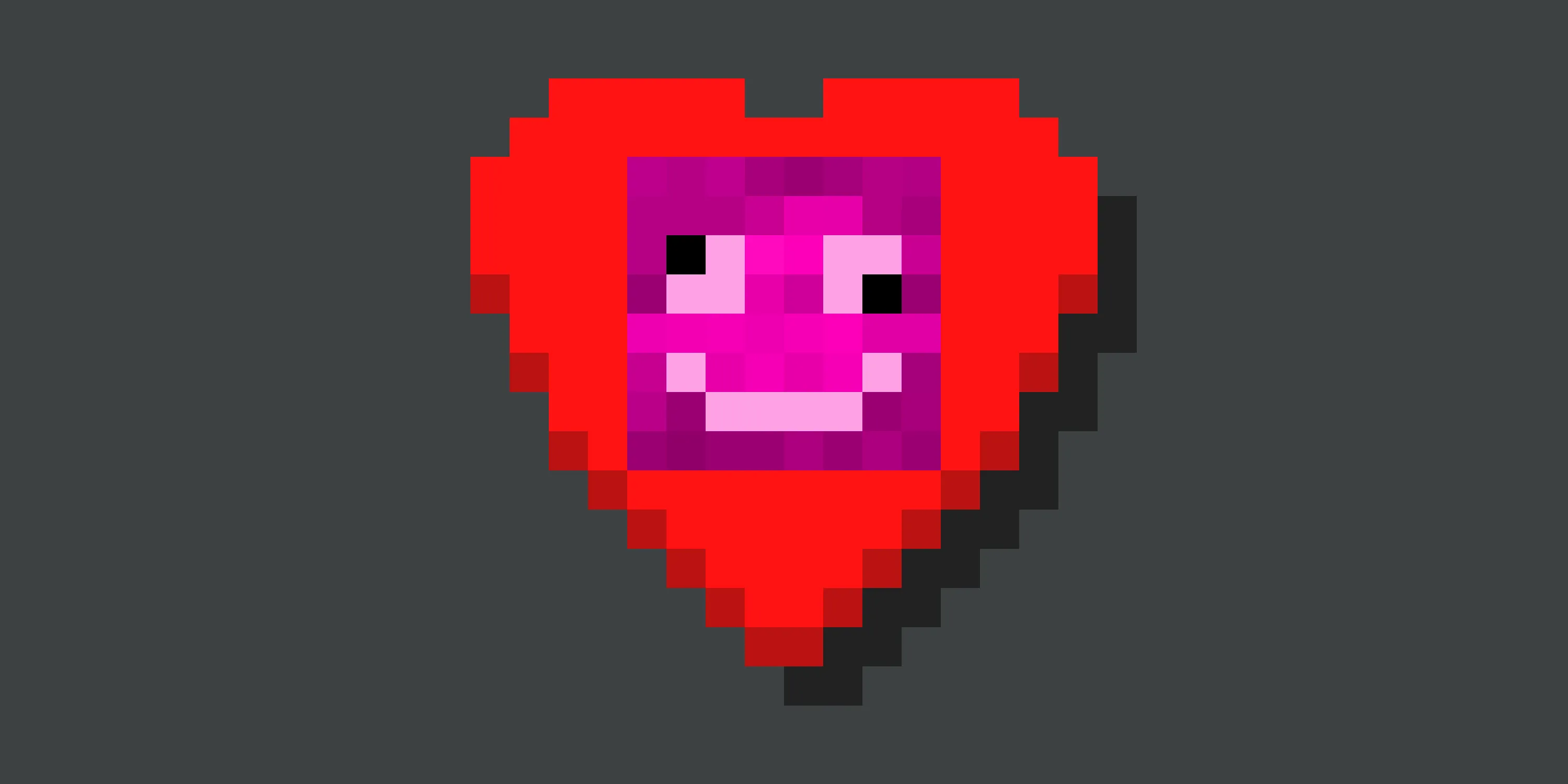 Love and Hugs Programmer Art — скриншот 1 (Текстуры, Minecraft)