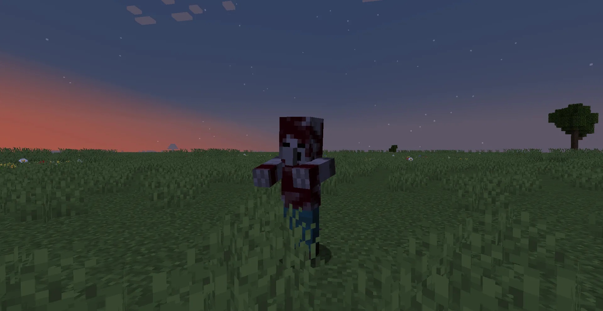 WU_SHUANGCB's Zombie Skin, but with TH — скриншот 13 (Текстуры, Minecraft)