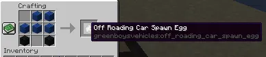 Cars - GreenBoy's Vehicles, Моды, Minecraft