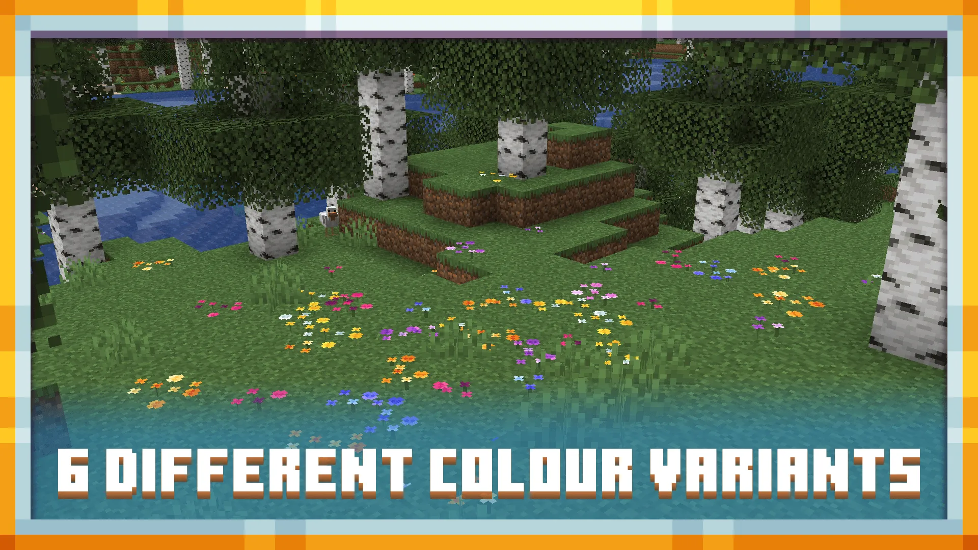 Colourful Wildflowers, Текстуры, Minecraft