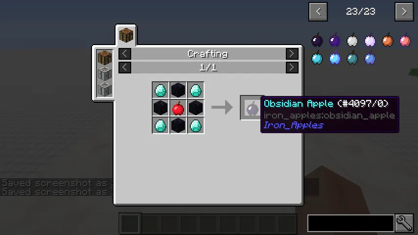 Iron Apples, Моды, Minecraft