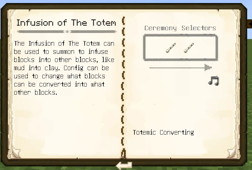 More Ceremonies (Totemic) — скриншот 1 (Моды, Minecraft)