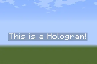 Holograms Fabric — скриншот 2 (Моды, Minecraft)