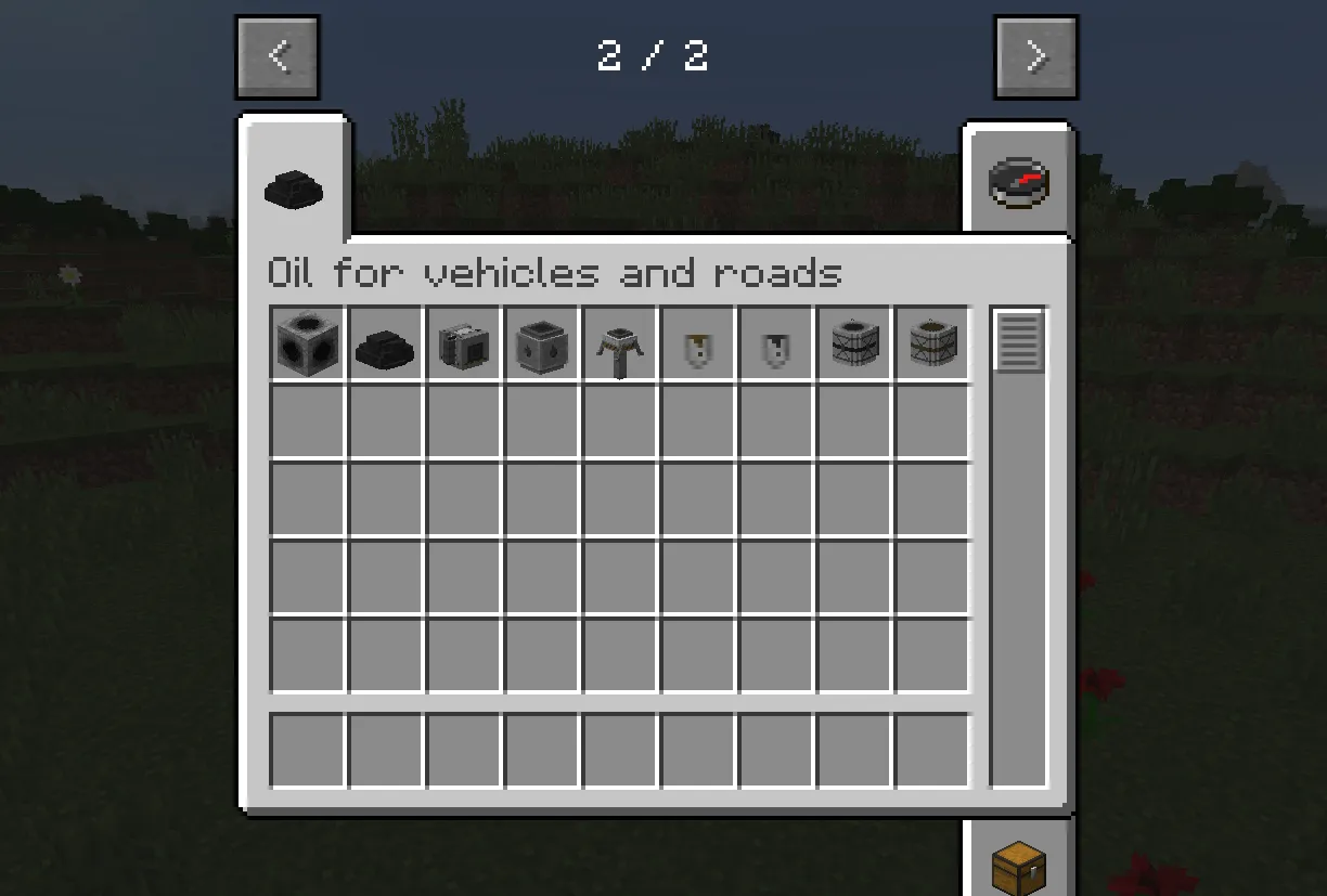 Oil for vehicles and roads — скриншот 6 (Моды, Minecraft)