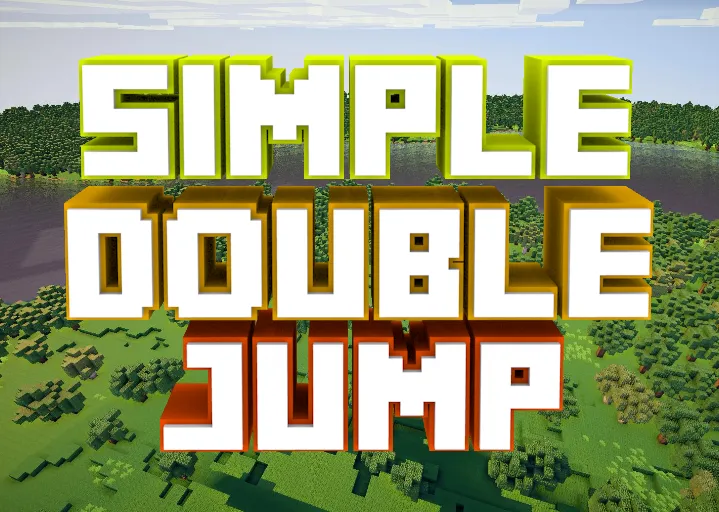 SimpleDoubleJump — скриншот 1 (Плагины, Minecraft)