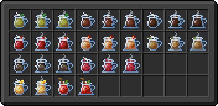 NEC Visualities compat, Текстуры, Minecraft