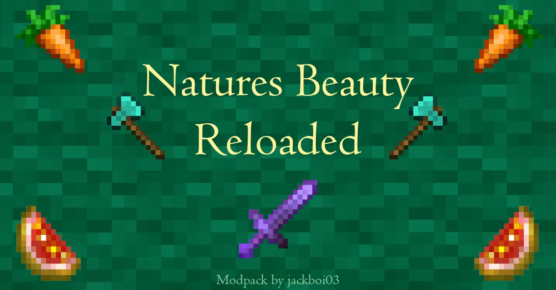 Nature's Beauty Reloaded — скриншот 7 (Модпаки, Minecraft)