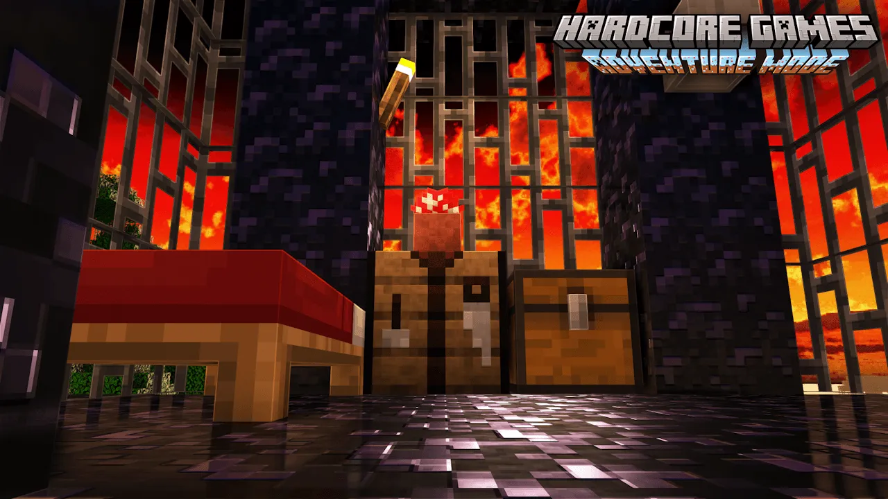Hardcore Games Adventure Mode — скриншот 8 (Моды, Minecraft)