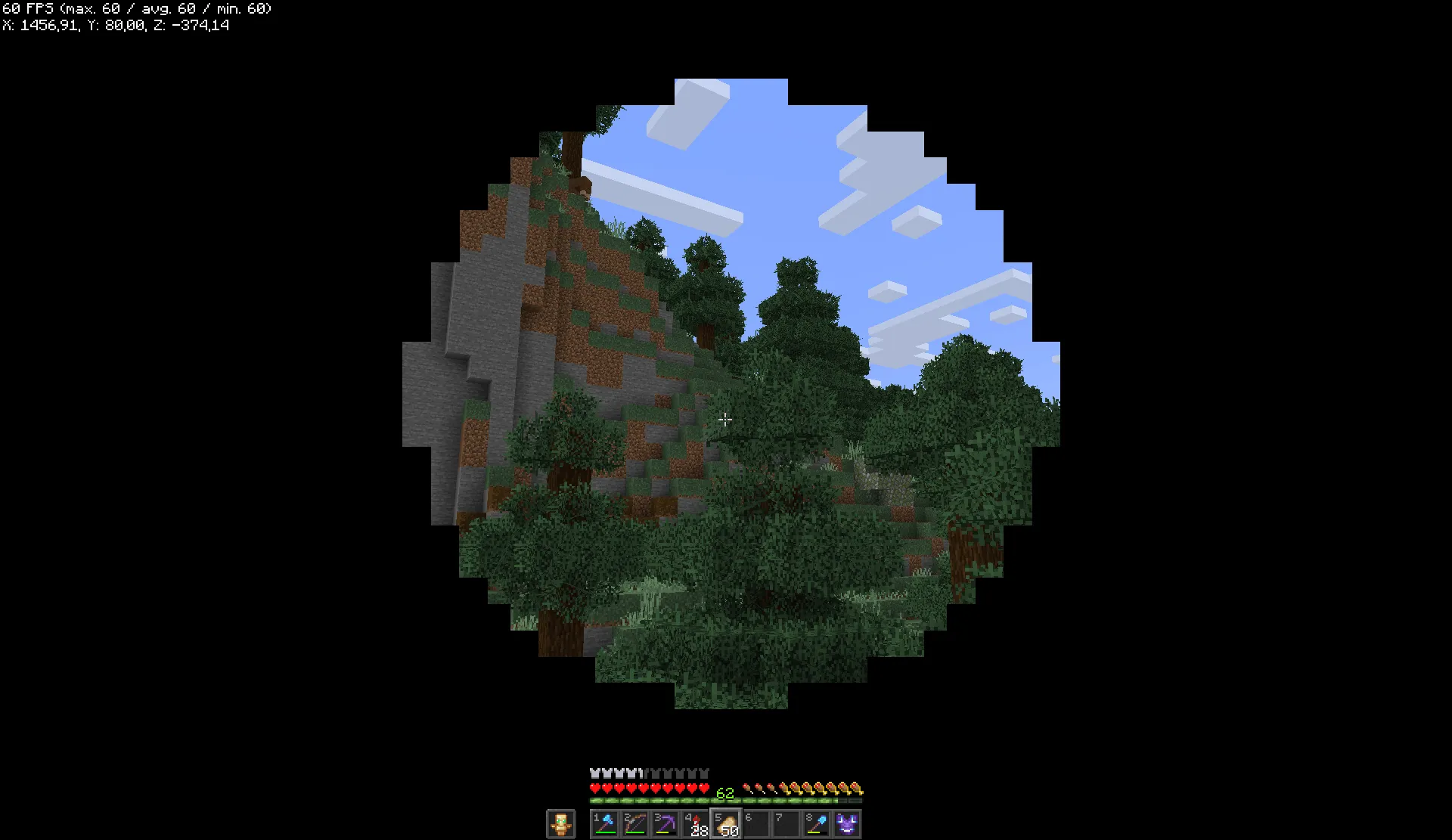 Circle Overlay, Текстуры, Minecraft