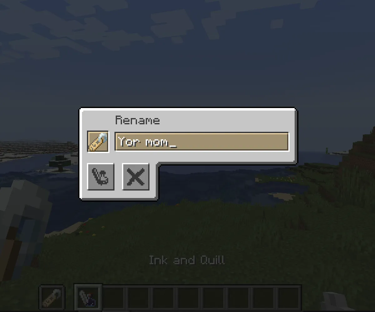 Ink & Quill — скриншот 2 (Моды, Minecraft)