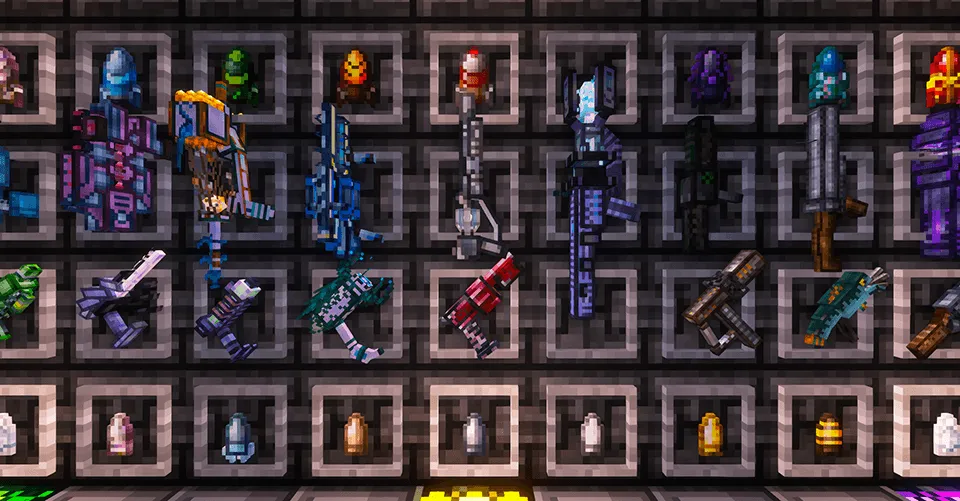 Abstract RPG, Моды, Minecraft