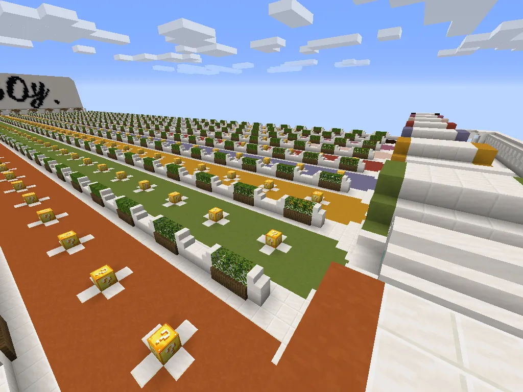 Lucky Blocks Race!! - World - Multiplayer - [1.20.2] NOW!!, Карты, Minecraft
