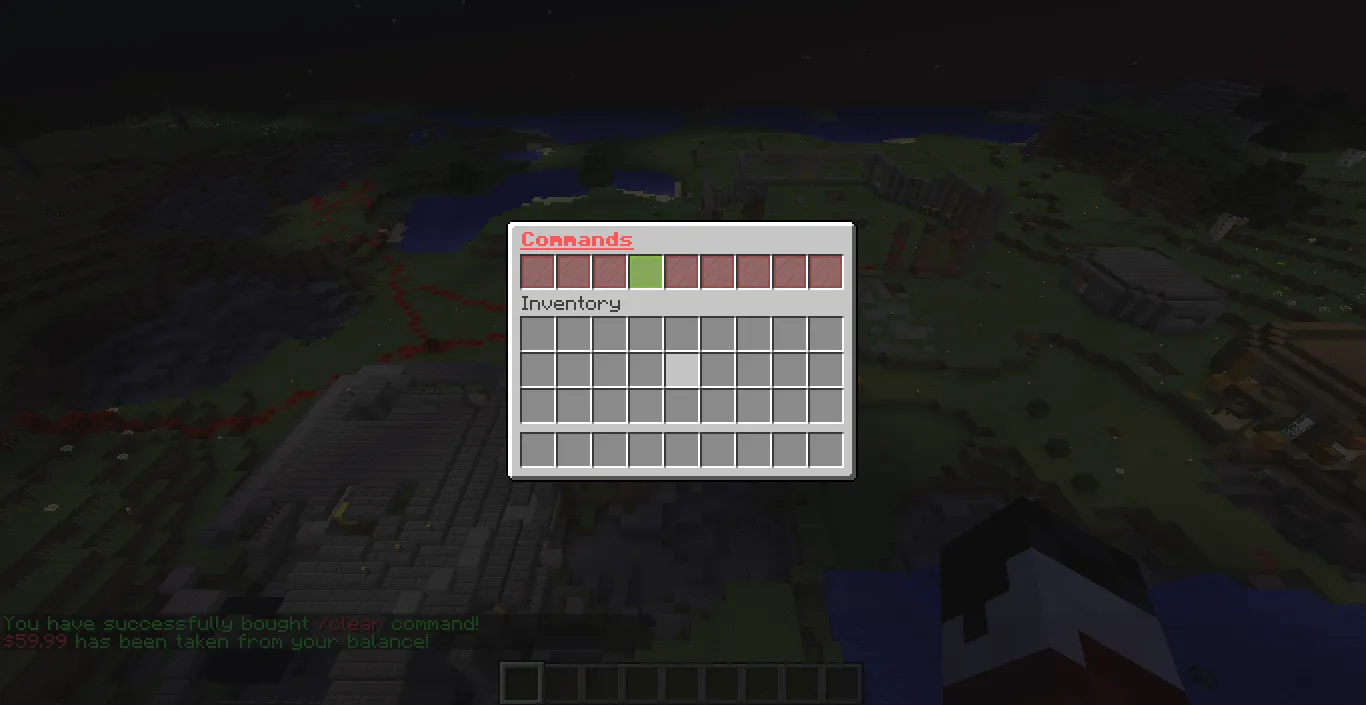 CommandShop — скриншот 3 (Плагины, Minecraft)