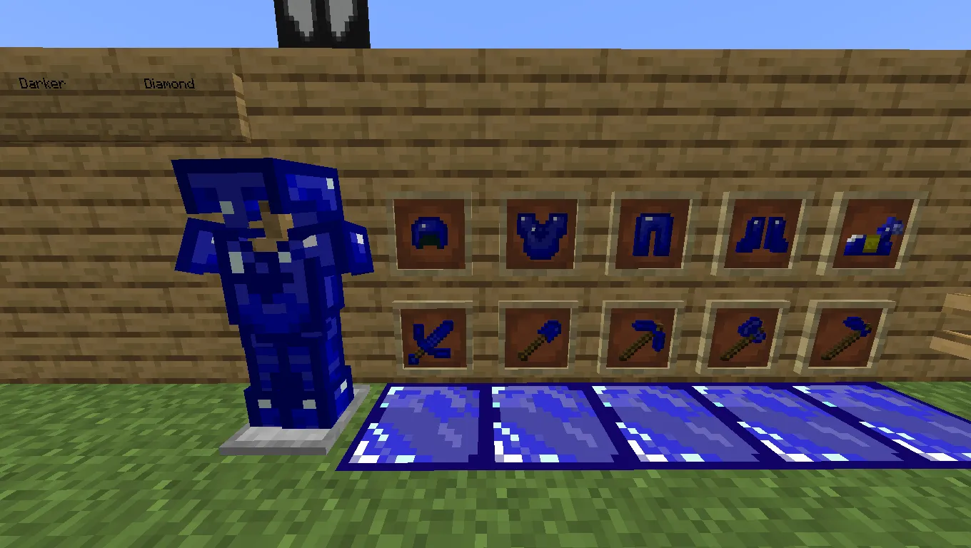 Default+ (Nightmare), Текстуры, Minecraft