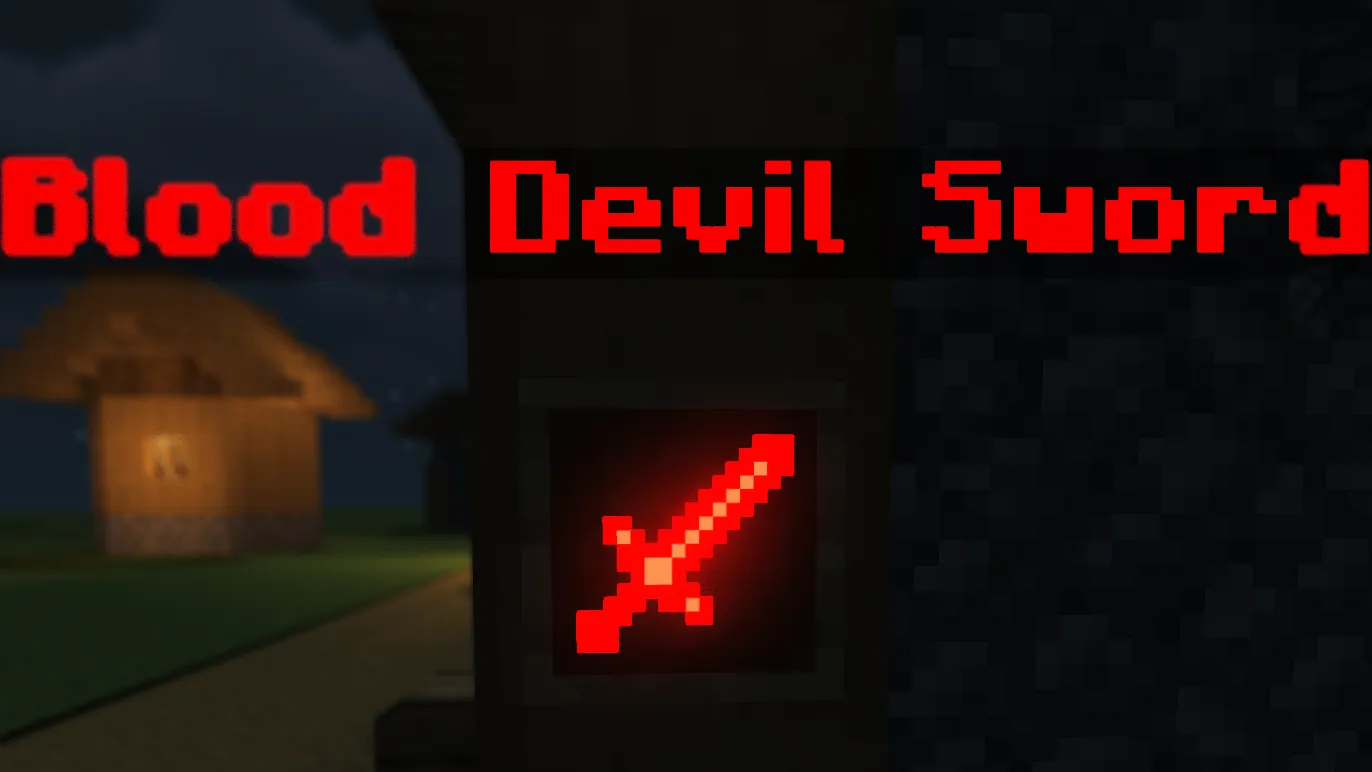Blood Devil Sword rp, Текстуры, Minecraft