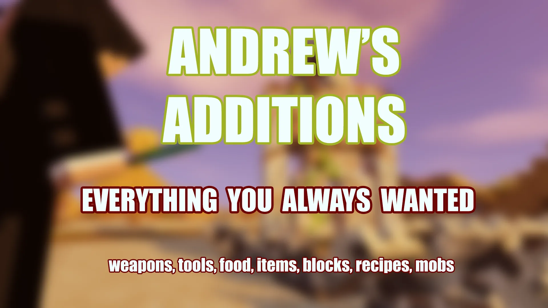 Andrey's Additions — скриншот 1 (Моды, Minecraft)