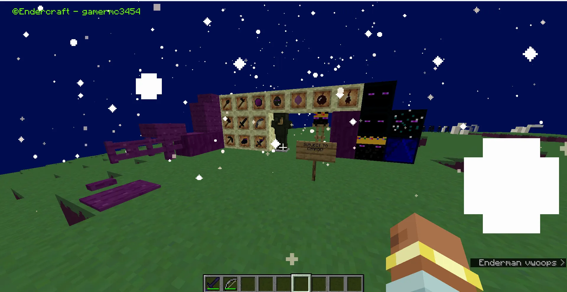 Endercraft, Моды, Minecraft