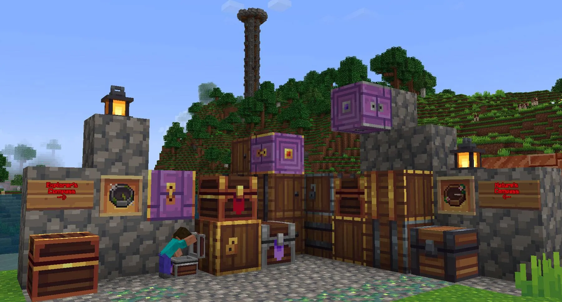 Whimscape + Exploration, Текстуры, Minecraft