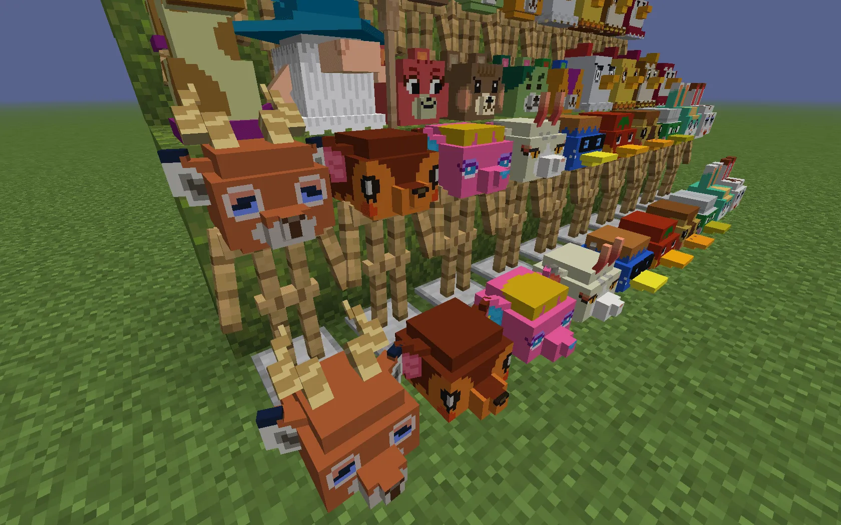 Animal Crossing Hats — скриншот 14 (Текстуры, Minecraft)