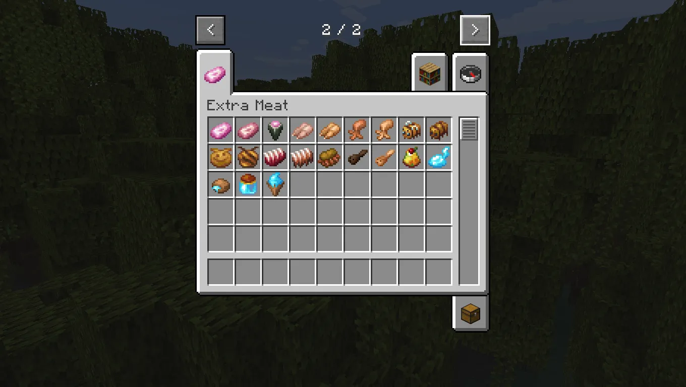 Extra Meat, Моды, Minecraft