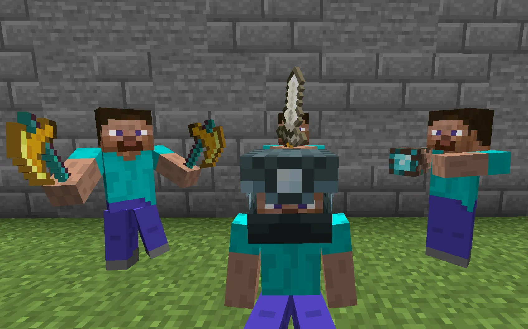 Dungeons Plus Re-Imagined — скриншот 3 (Текстуры, Minecraft)