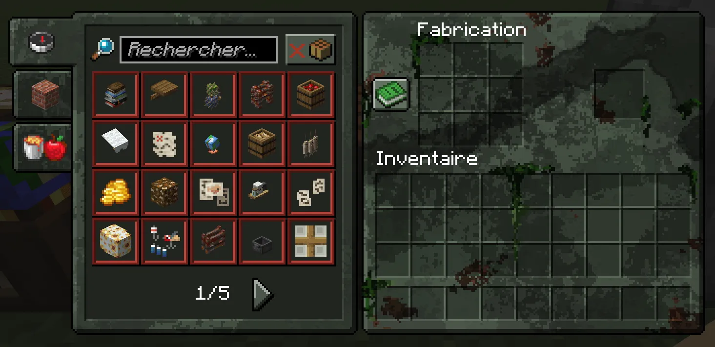 Apocalypse Gui, Текстуры, Minecraft