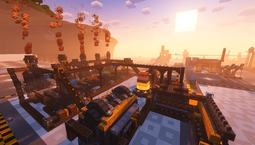 Create The Brass Concerto 机械动力 黄铜协奏曲 — скриншот 5 (Модпаки, Minecraft)