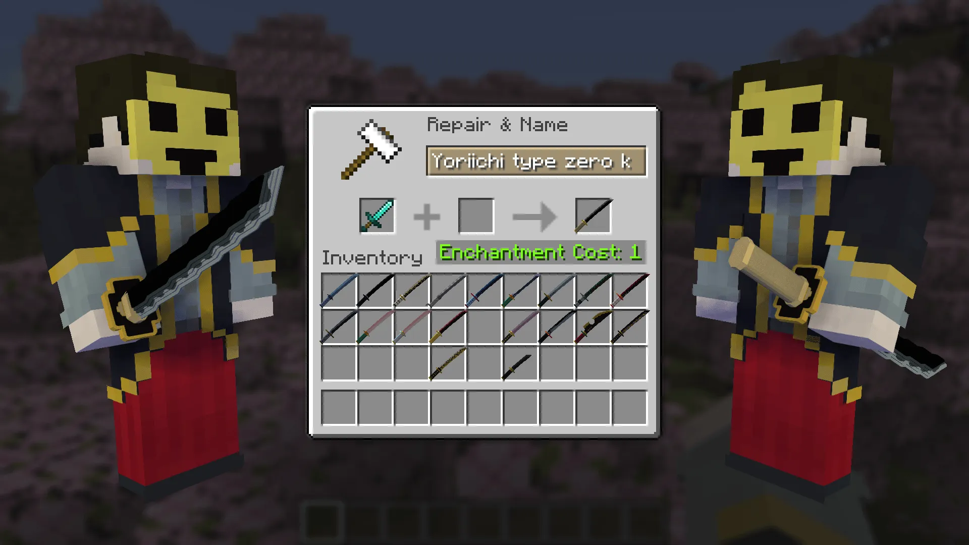 Demon slayer full pack — скриншот 15 (Текстуры, Minecraft)