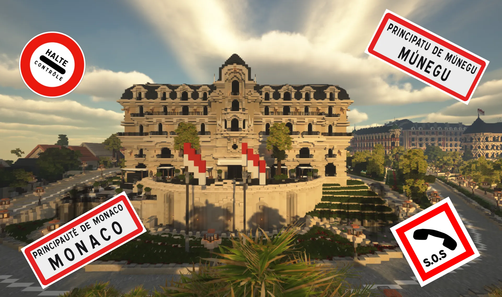MonegasqueRoads, Моды, Minecraft