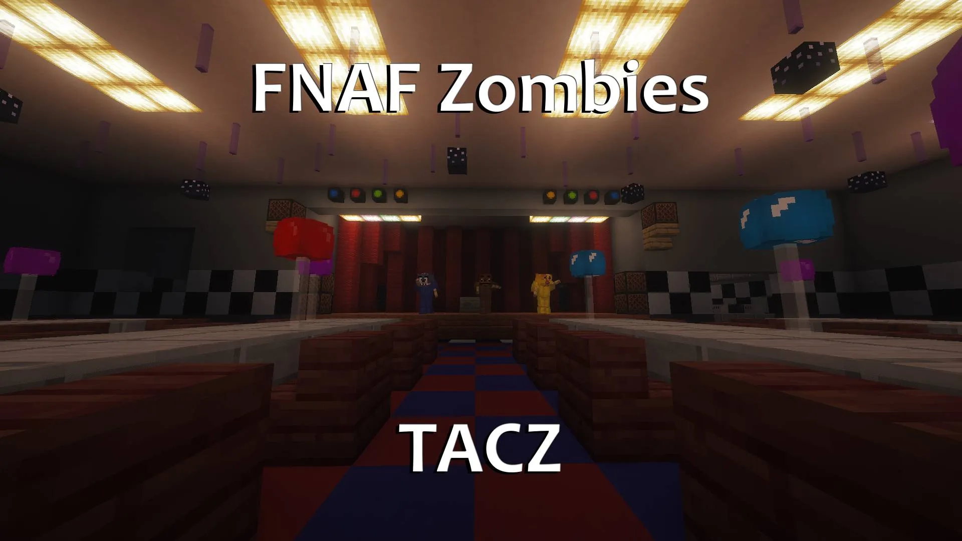 FNAF Zombies TACZ — скриншот 12 (Карты, Minecraft)