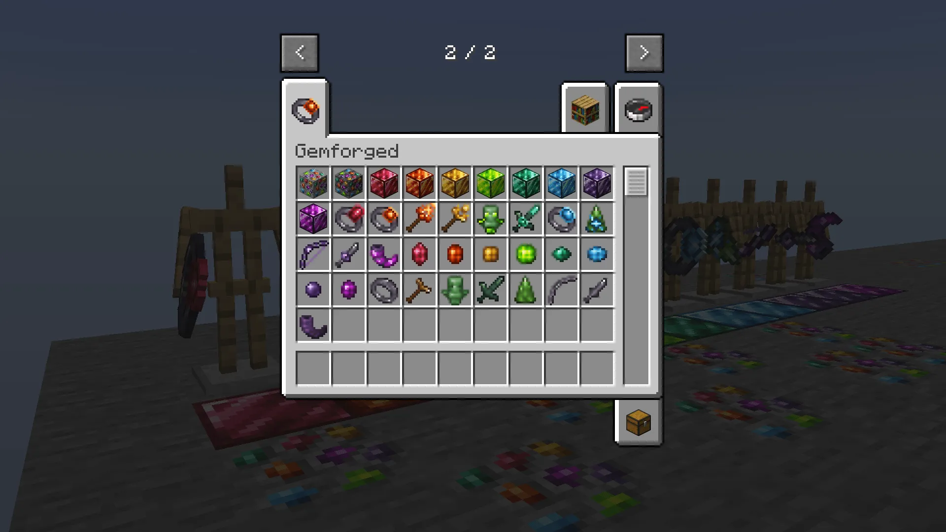 Gemforged, Моды, Minecraft