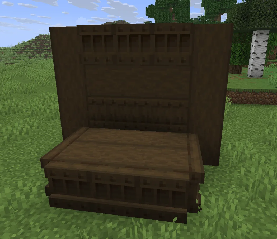 Better Shelf Textures — скриншот 11 (Текстуры, Minecraft)