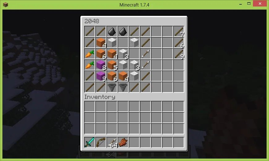 2048 — скриншот 2 (Плагины, Minecraft)