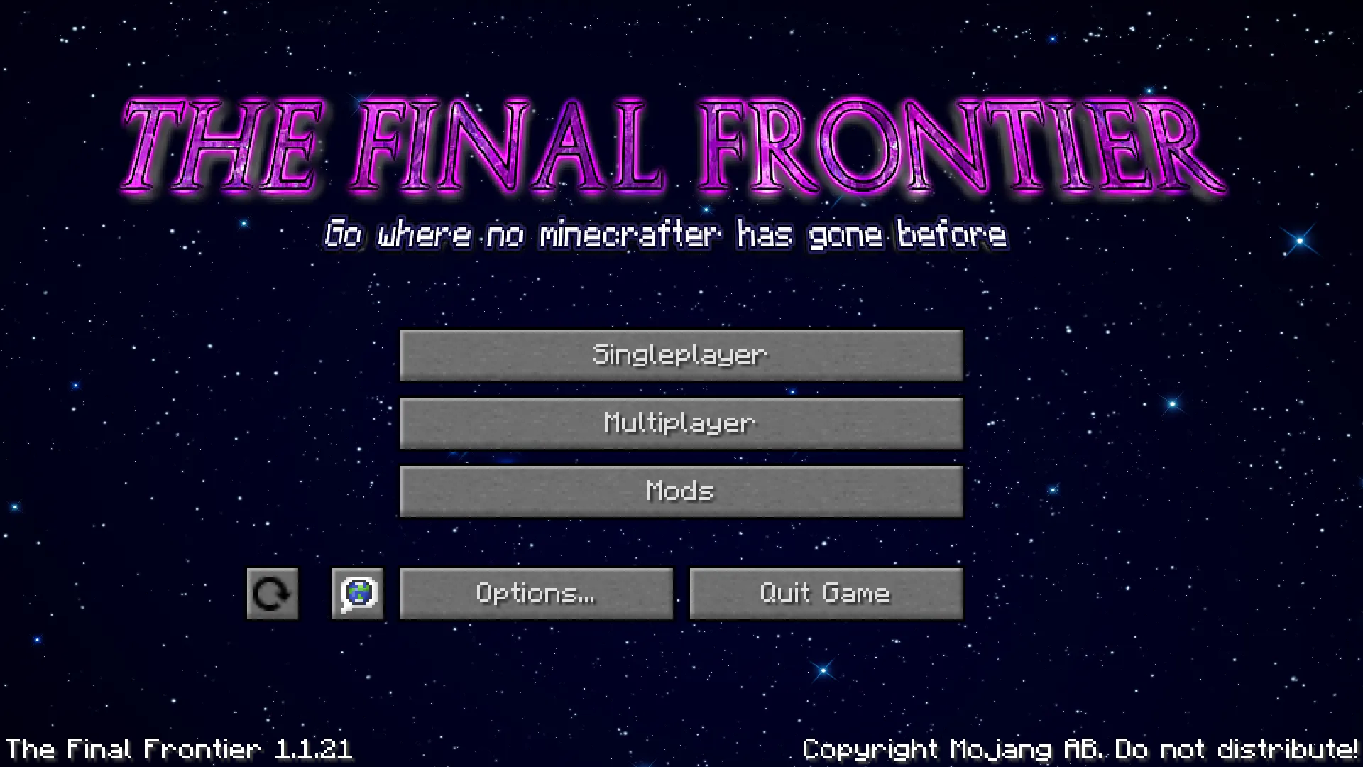 A New Home, Модпаки, Minecraft