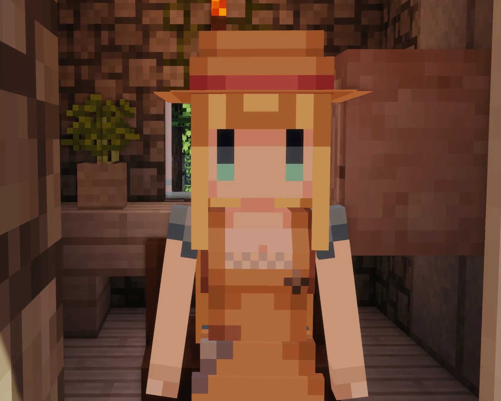 Melody's Cute Girl Villagers — скриншот 11 (Текстуры, Minecraft)