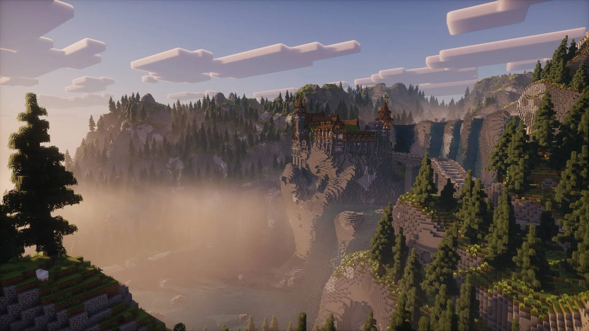 Old Fallen Castle -  Medieval & Fantasy Castle, Карты, Minecraft