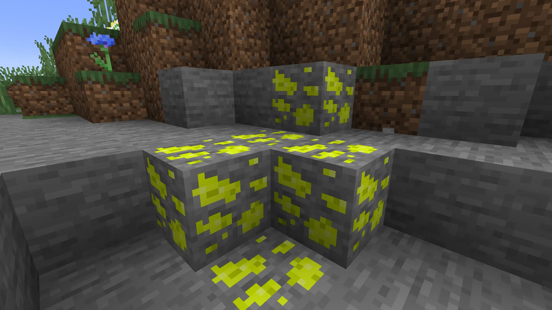 Realistic gunpowder mining, Моды, Minecraft