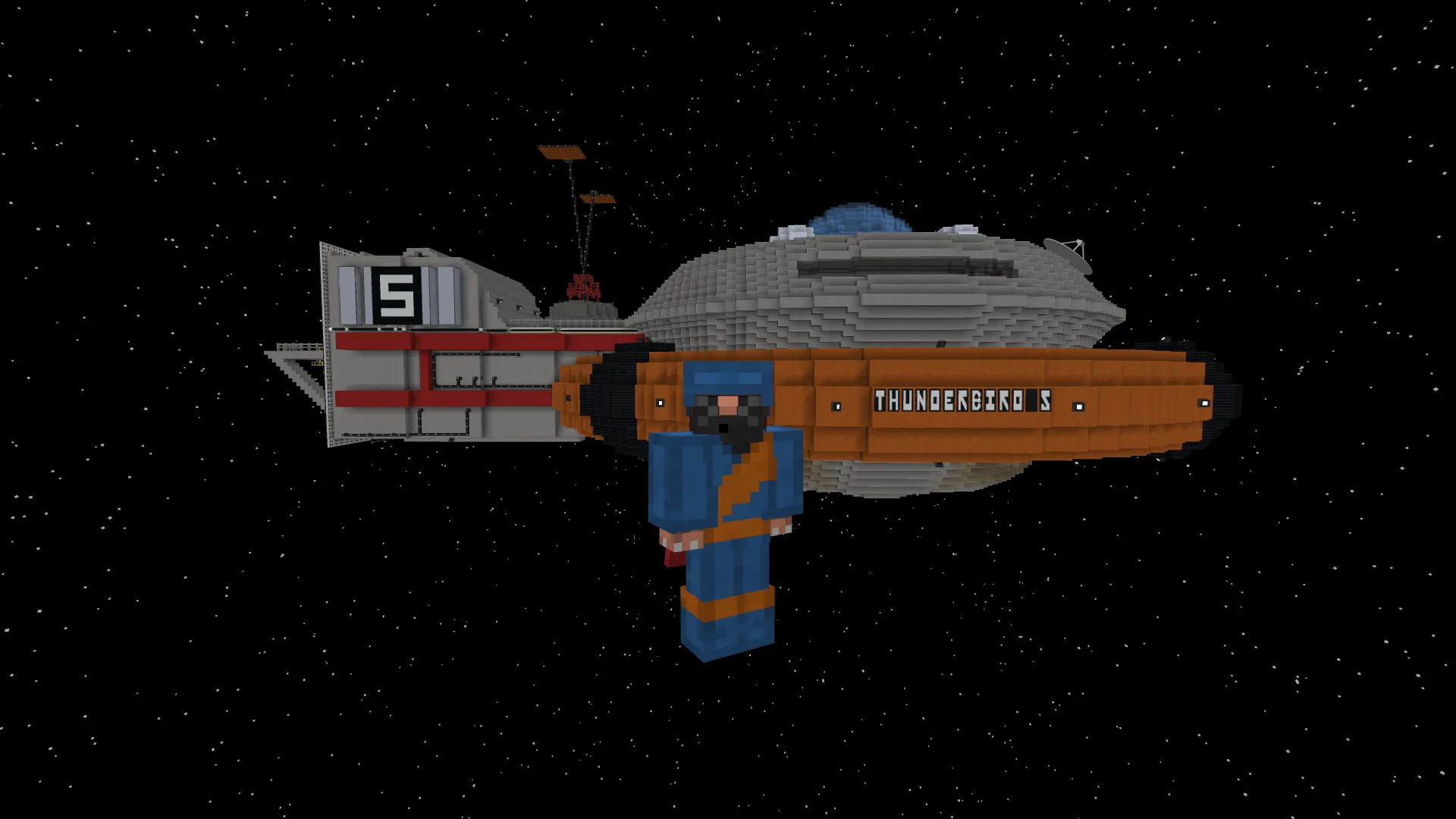 Thunderbirds — скриншот 9 (Текстуры, Minecraft)