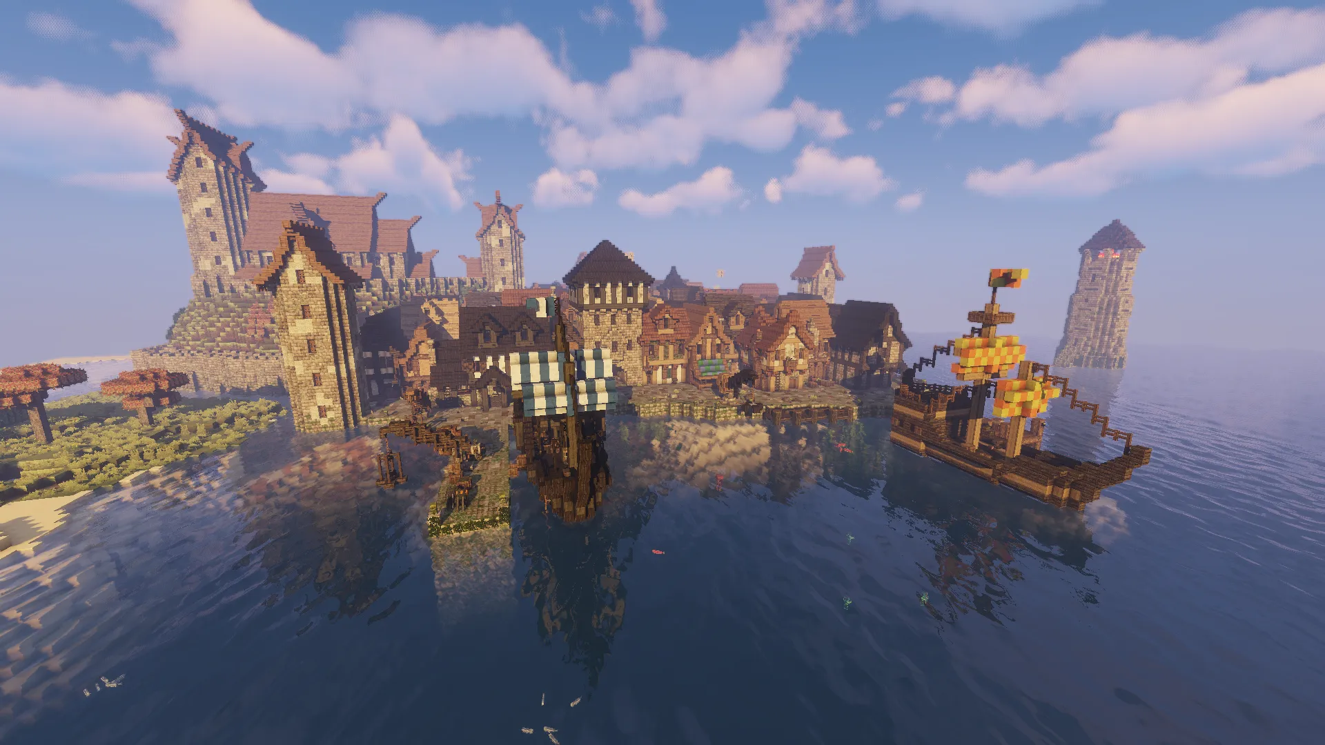 Realm of Midgard, Карты, Minecraft