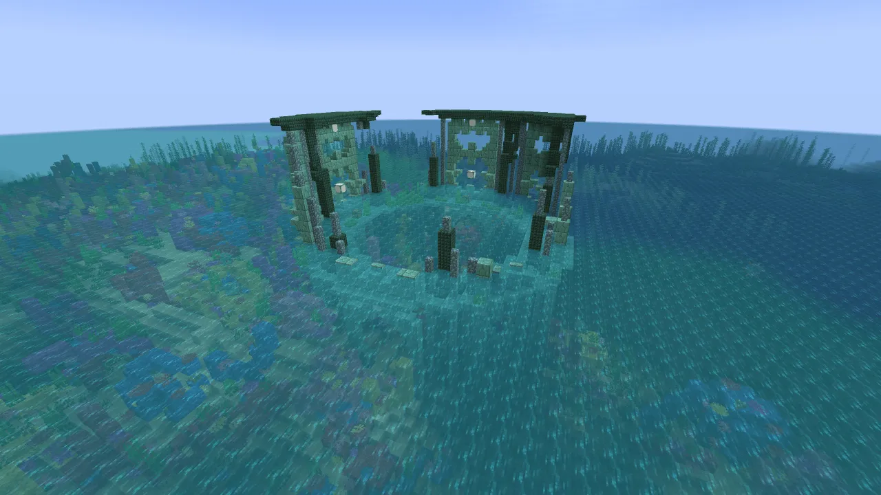Sunken Spires — скриншот 6 (Дата-паки, Minecraft)