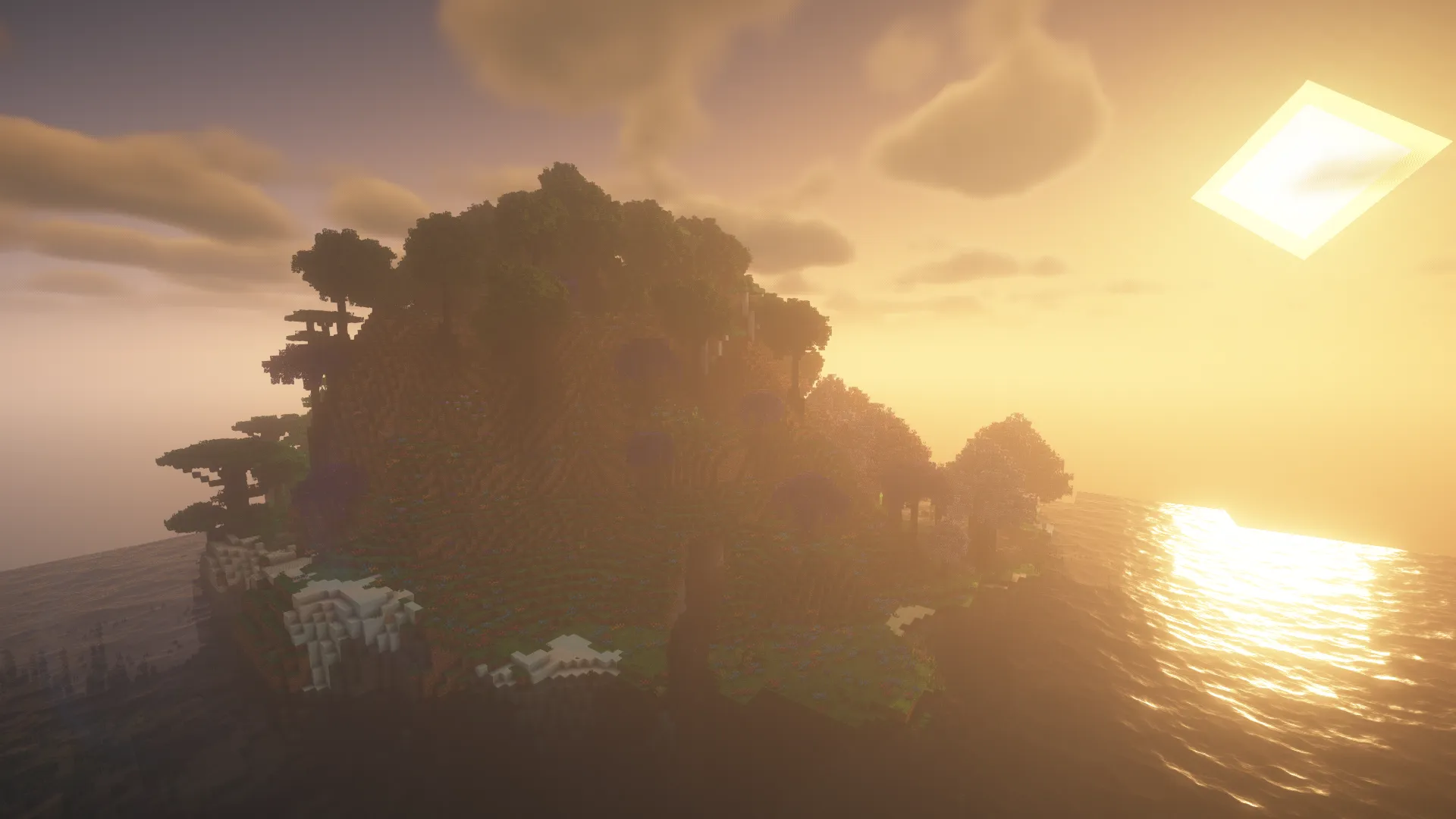 Islandia - Islands, Exploration & More — скриншот 1 (Модпаки, Minecraft)