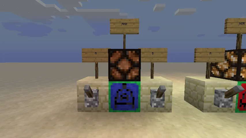 Logic Commands, Моды, Minecraft