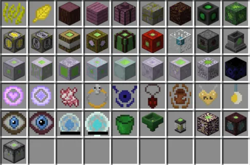 Nature's Aurora, Текстуры, Minecraft