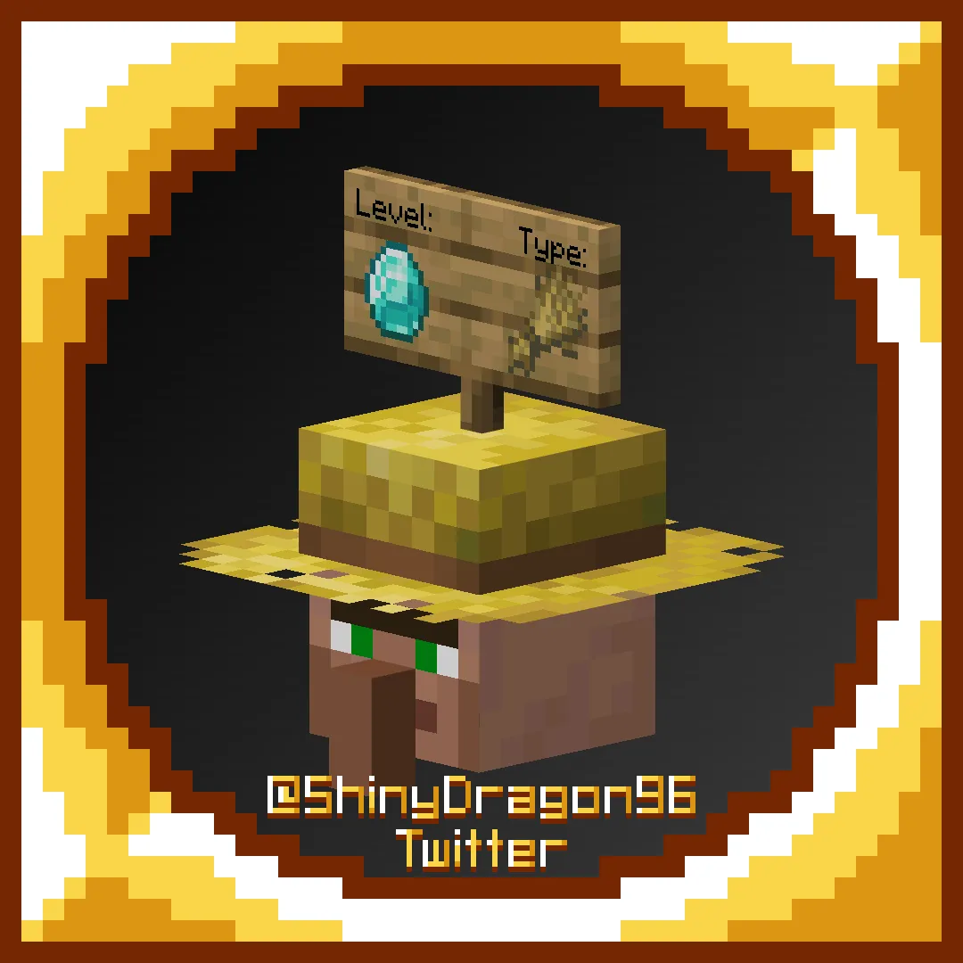 Shiny's Villager Stats, Текстуры, Minecraft