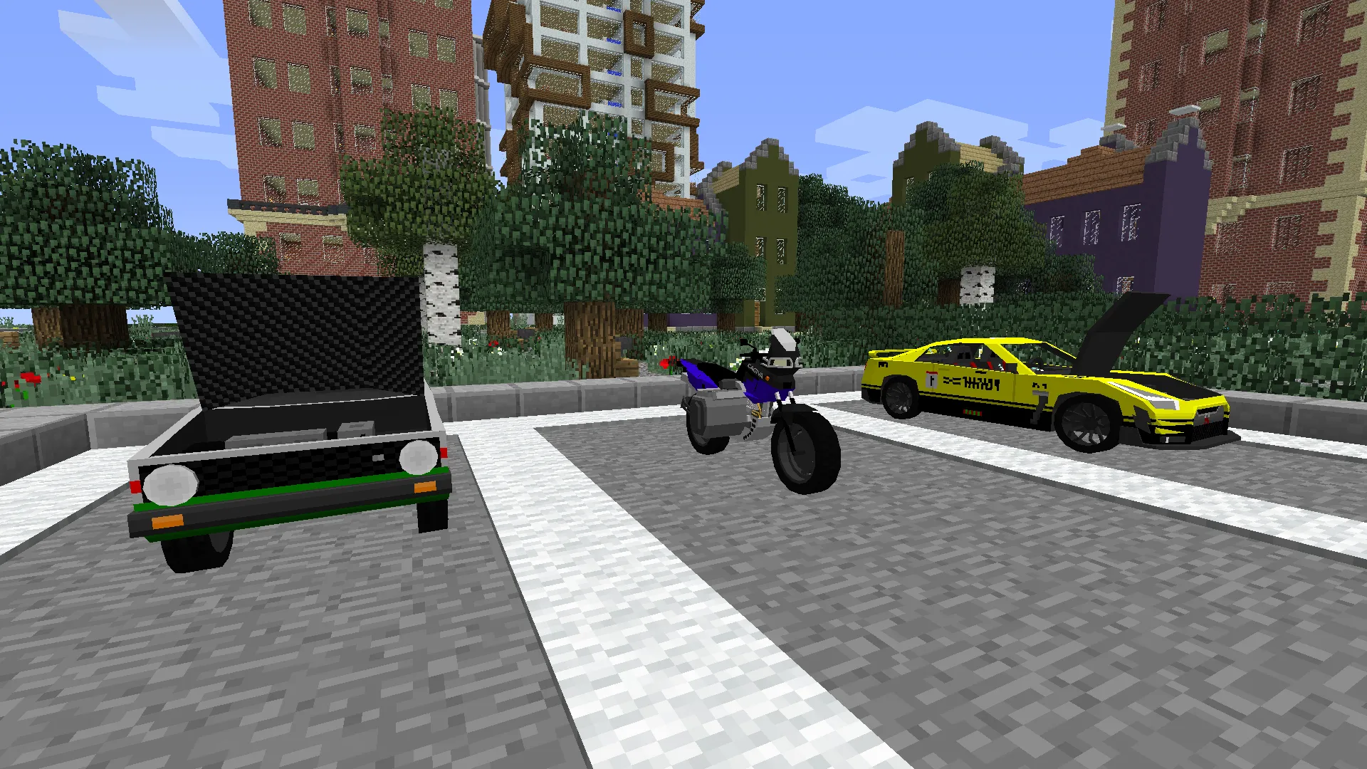 Immersive vehicles full bundle — скриншот 10 (Модпаки, Minecraft)